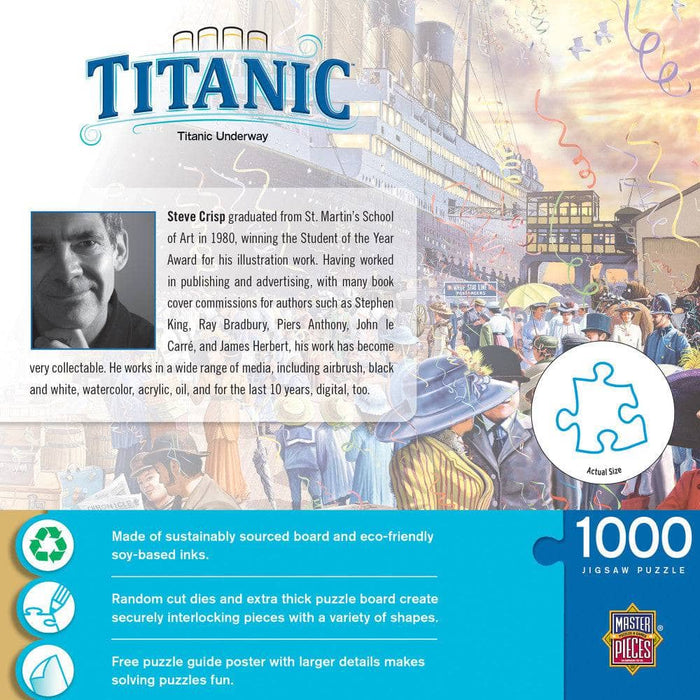 Titanic - Underway 1000 Piece Jigsaw Puzzle - for just $16.99! 