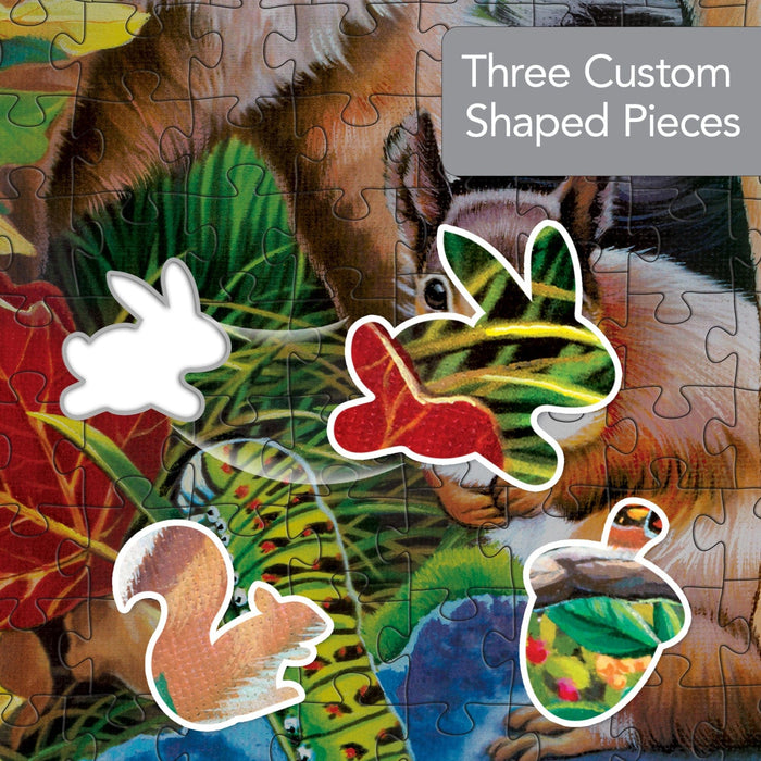 Shapes - Fawn Friends 500 Piece Jigsaw Puzzle - for just $14.99! 