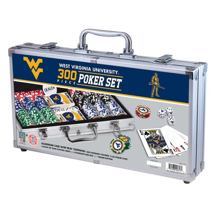 West Virginia Mountaineers 300 Piece Poker Set - for just $124.99! 
