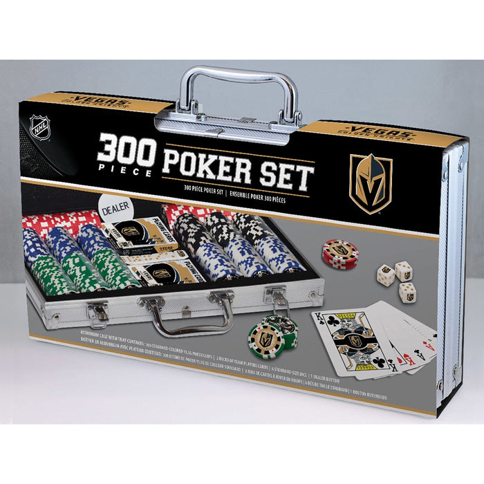 Las Vegas Golden Knights 300 Piece Poker Set - for just $124.99! 