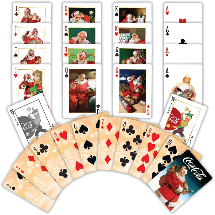 Coca-Cola Vintage Santa Playing Cards - 54 Card Deck - for just $7.99! 