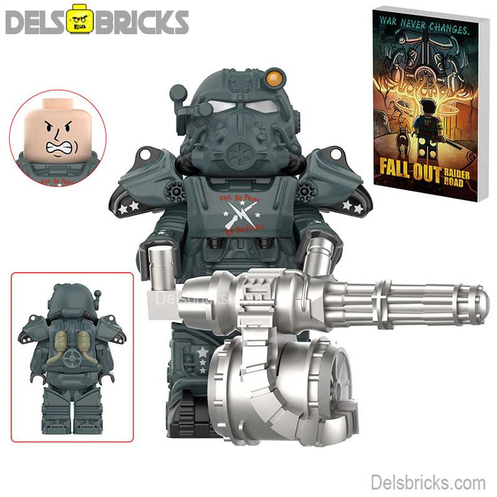 Fallout T60 Power Armor Lego Minifigures Custom video Game Toys Set1-3 - Just $4.99! Shop now at Retro Gaming of Denver