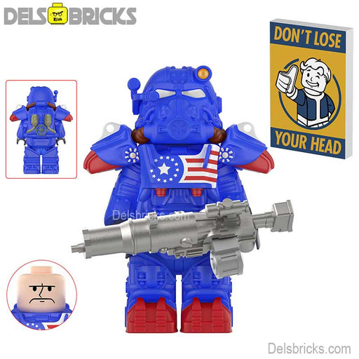 Fallout T60 Power Armor Lego Minifigures Custom video Game Toys Set1-4 - Just $4.99! Shop now at Retro Gaming of Denver