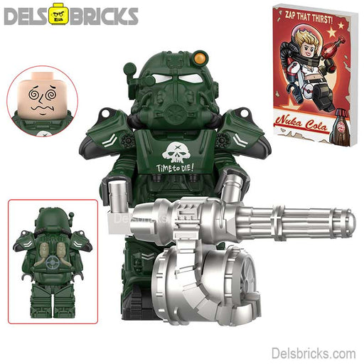 Fallout T60 Power Armor Lego Minifigures Custom video Game Toys Set1-5 - Just $4.99! Shop now at Retro Gaming of Denver