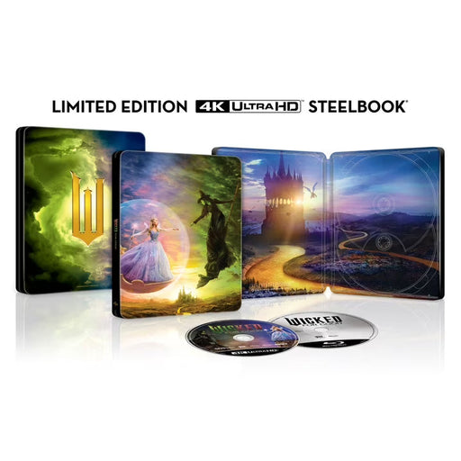Wicked: For Good - Limited Edition Steelbook (4K Ultra HD + Blu-ray + Digital) - for just $46.99! 