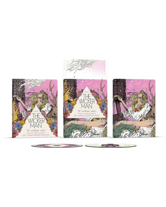 The Wicker Man - 50th Anniversary Limited Edition Steelbook (4K UHD + Blu-ray + Digital) - Used - for just $29.99! 
