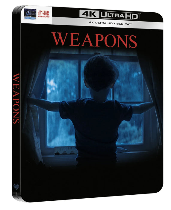 Weapons - Limited Edition Steelbook (4K Ultra HD + Blu-ray) - for just $48.99! 
