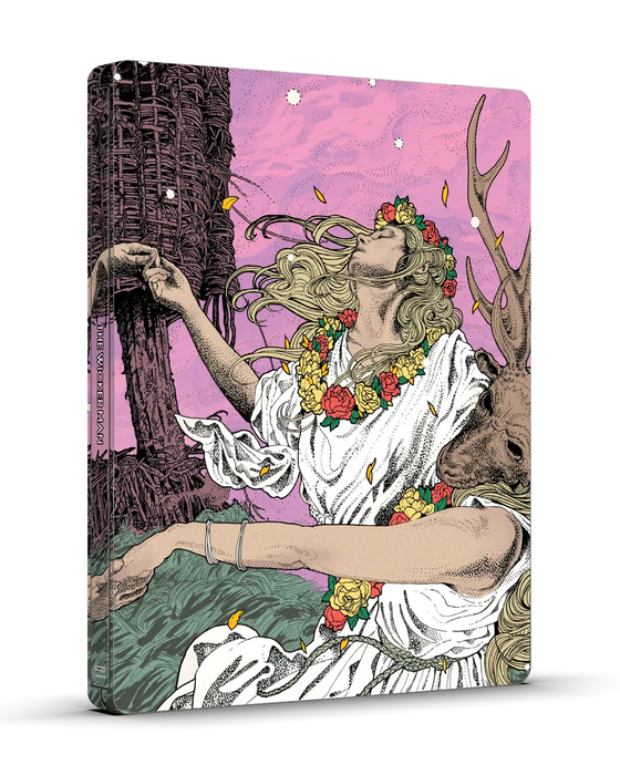The Wicker Man - 50th Anniversary Limited Edition Steelbook (4K UHD + Blu-ray + Digital) - for just $49.99! 