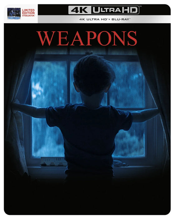 Weapons - Limited Edition Steelbook (4K Ultra HD + Blu-ray) - for just $48.99! 