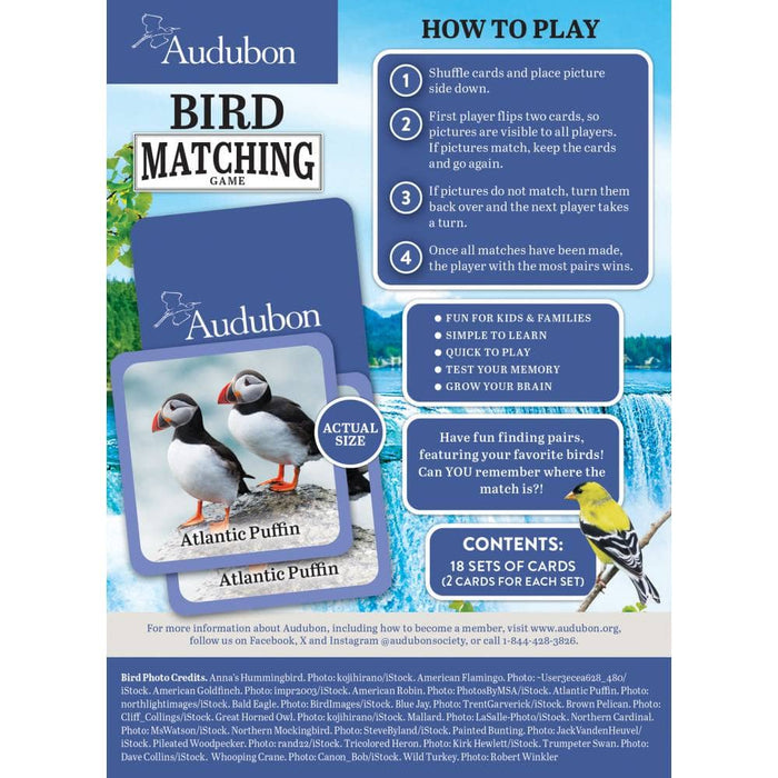 Audubon - Bird Matching Game - for just $7.99! 
