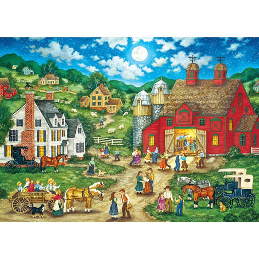 Heartland - Friday Night Hoe Down 500 Piece Jigsaw Puzzle - for just $14.99! 