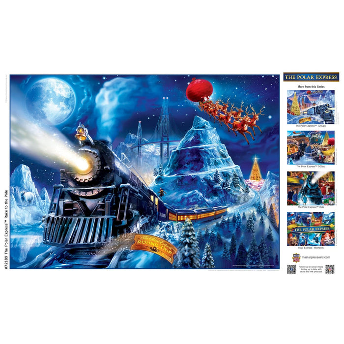 The Polar Express - Race to the Pole 1000 Piece Jigsaw Puzzle - for just $16.99! 