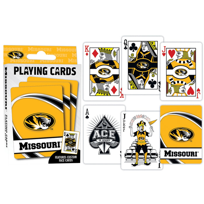 Missouri Tigers Playing Cards - 54 Card Deck - Just $6.99! Shop now at Retro Gaming of Denver