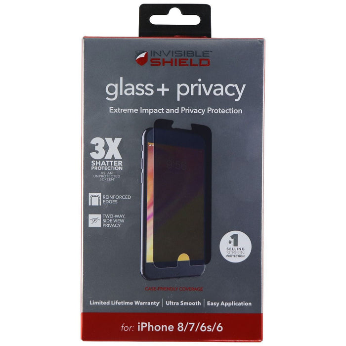 ZAGG Invisible Shield (Glass+ Privacy) Screen Protector for iPhone 8/7/6s/6 - for just $7.49! 