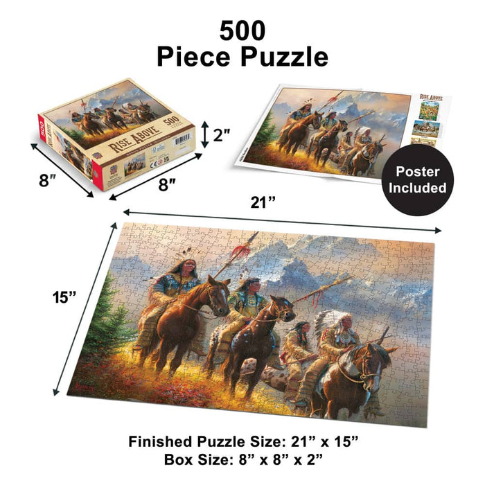 Rise Above 550 Piece Jigsaw Puzzle - for just $14.99! 