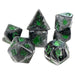 7-Set Polyhedral Dice - Kitty Clacks: Trixie - for just $15.99! 