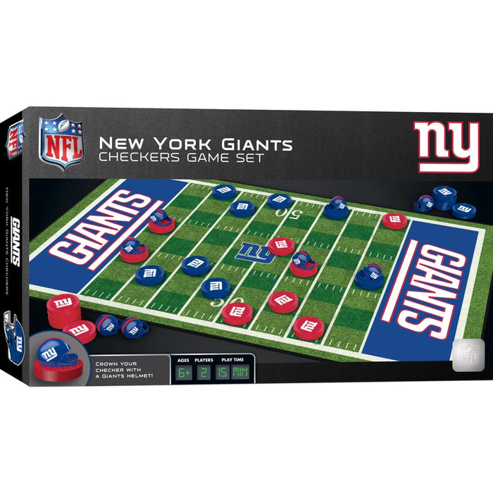 New York Giants Checkers Board Game - for just $19.99! 