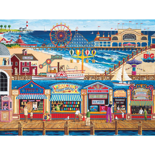 Family Time - Ocean Park 400 Piece Jigsaw Puzzle - Just $14.99! Shop now at Retro Gaming of Denver