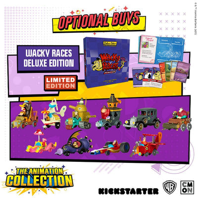 Wacky Races: The Board Game - Deluxe Kickstarter Edition - for just $129.99! 