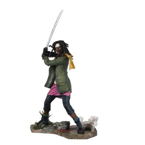 Walking Dead Gallery Michonne PVC 10-Inch Diorama - for just $32.99! 
