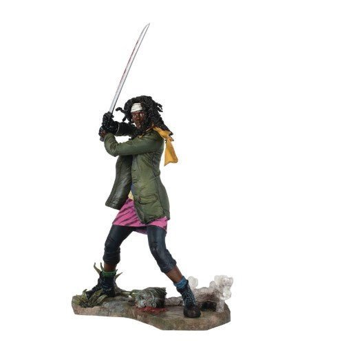 Walking Dead Gallery Michonne PVC 10-Inch Diorama - for just $33.76! 