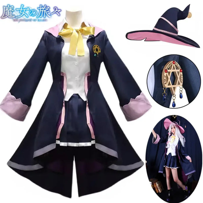 Wandering Witch Elaina Cosplay Costume – Full Set Halloween Outfit - for just $47.99! 