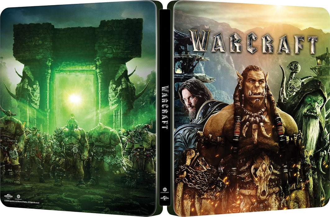 Warcraft - 10th Anniversary Limited Edition Steelbook (4K Ultra HD + Blu-ray + Digital) - for just $37.99! 