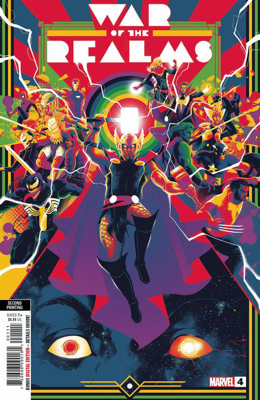 WAR OF REALMS #4 (OF 6) 2ND PTG DAUTERMAN VAR (07/17/2019) - for just $4.99! 