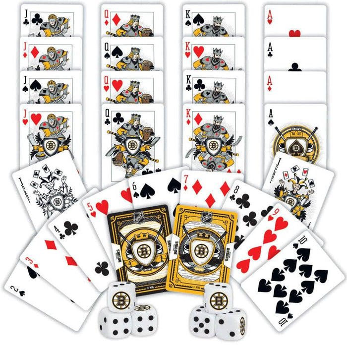 Boston Bruins - 2-Pack Playing Cards & Dice Set - for just $19.99! 