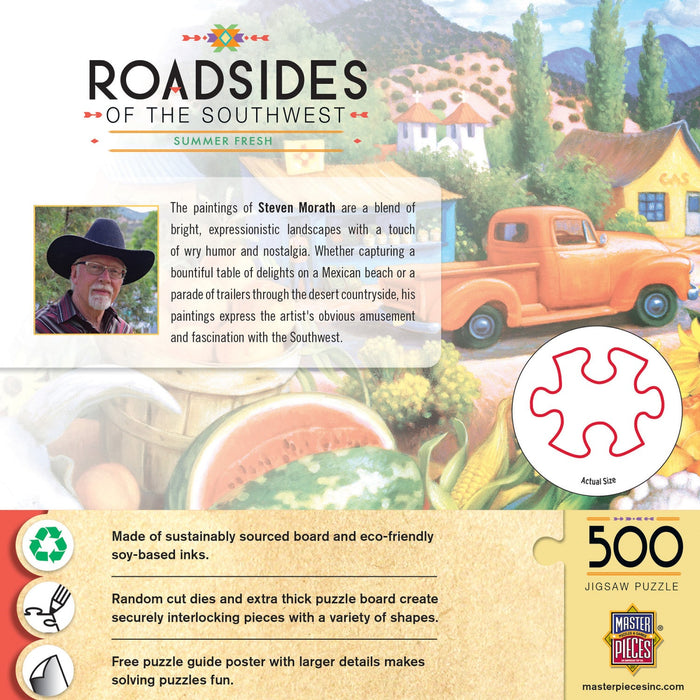 Roadsides of the Southwest - Summer Fresh 500 Piece Jigsaw Puzzle - Just $14.99! Shop now at Retro Gaming of Denver