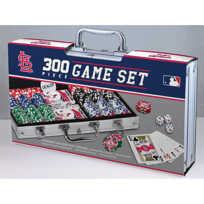 St. Louis Cardinals 300 Piece Poker Set - Just $124.99! Shop now at Retro Gaming of Denver