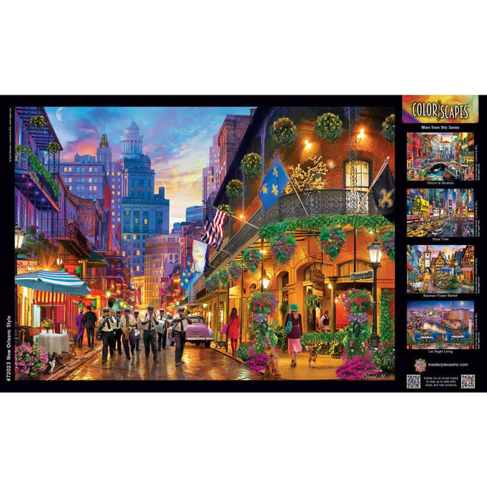 Colorscapes - New Orleans Style 1000 Piece Jigsaw Puzzle - for just $16.99! 