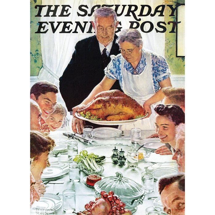 Saturday Evening Post - Freedom from Want 1000 Piece Jigsaw Puzzle - for just $16.99! 