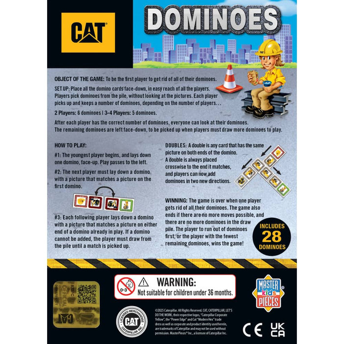 CAT - Caterpillar Picture Dominoes - for just $9.99! 