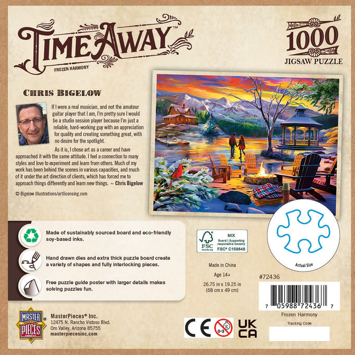 Time Away - Frozen Harmony 1000 Piece Jigsaw Puzzle - Just $16.99! Shop now at Retro Gaming of Denver