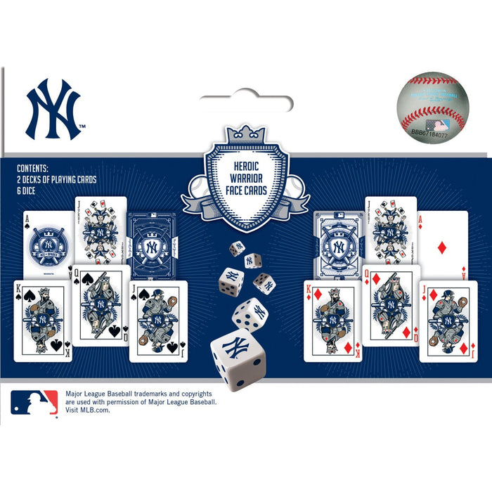 New York Yankees - 2-Pack Playing Cards & Dice Set - for just $19.99! 
