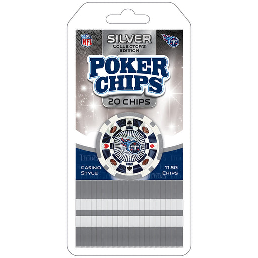 Tennessee Titans 20 Piece Poker Chips - Premium Poker Chips & Sets - Just $5.99! Shop now at Retro Gaming of Denver