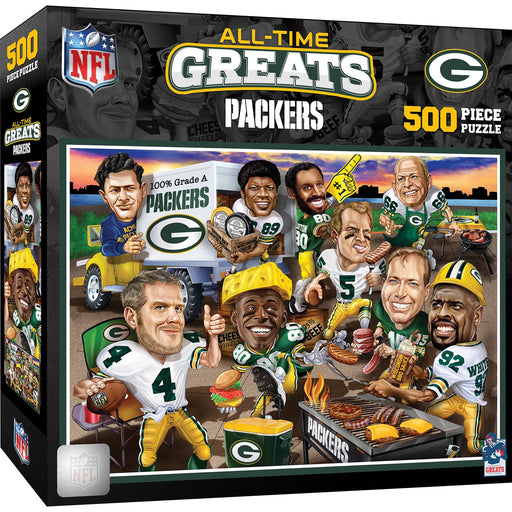 Green Bay Packers - All Time Greats 500 Piece Jigsaw Puzzle - Just $19.99! Shop now at Retro Gaming of Denver