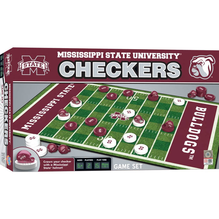 Mississippi State Bulldogs Checkers Board Game - for just $19.99! 