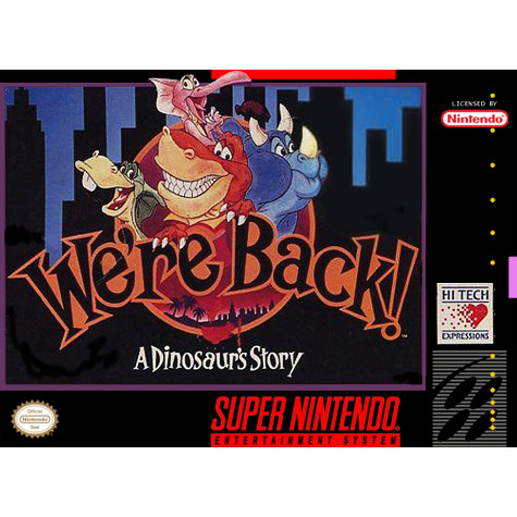 We're Back A Dinosaur Story (Super Nintendo) - Premium Video Games - Just $0! Shop now at Retro Gaming of Denver