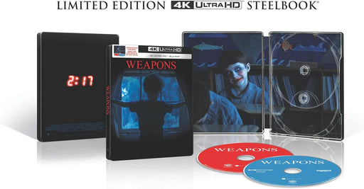 Weapons - Limited Edition Steelbook (4K Ultra HD + Blu-ray) - for just $47.99! 