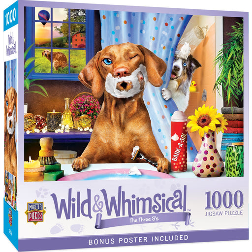 Wild & Whimsical - The Three S's 1000 Piece Jigsaw Puzzle - Premium 1000 Piece - Just $16.99! Shop now at Retro Gaming of Denver