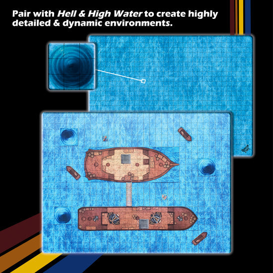 Dungeon Craft: Battle Maps - Ocean Pack - for just $16.99! 