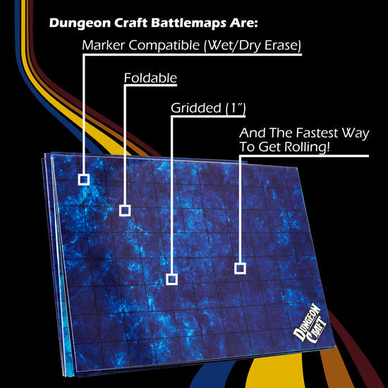 Dungeon Craft: Battle Maps - Ocean Pack - for just $16.99! 