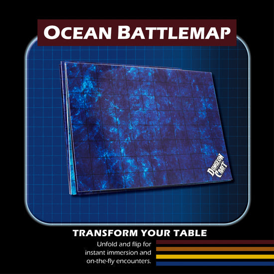 Dungeon Craft: Battle Maps - Ocean Pack - for just $16.99! 