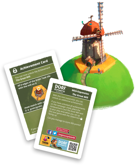 Dorfromantik: The Great Mill Mini-Expansion - for just $1.19! 