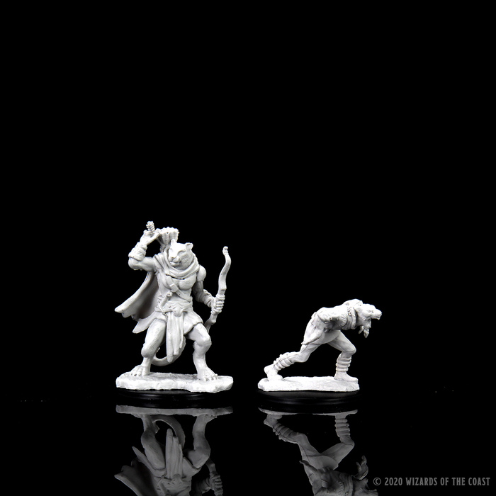 D&D: Nolzur's Marvelous Miniatures - Wererat & Weretiger - for just $5.99! 