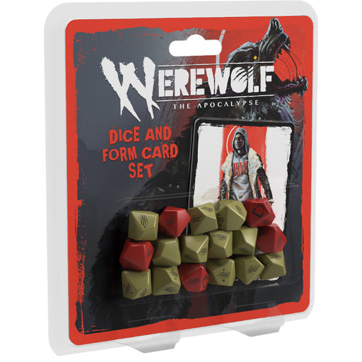 Werewolf The Apocalypse: Dice and Form Card Set - Just $20! Shop now at Retro Gaming of Denver