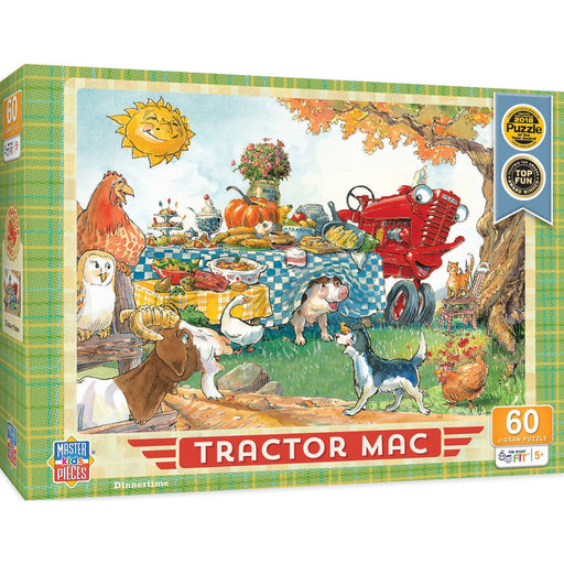 Tractor Mac - Dinner Time 60 Piece Jigsaw Puzzle - Just $12.99! Shop now at Retro Gaming of Denver