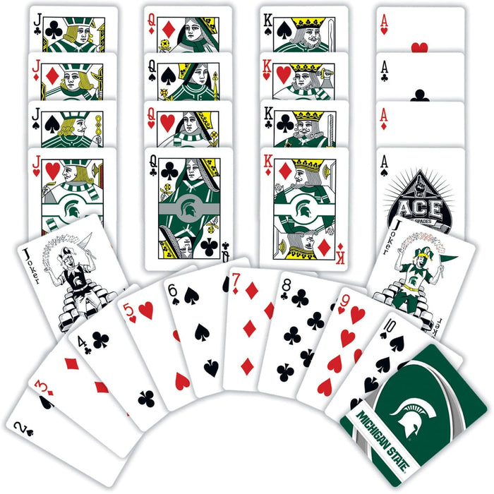 Michigan State Spartans Playing Cards - 54 Card Deck - for just $7.99! 